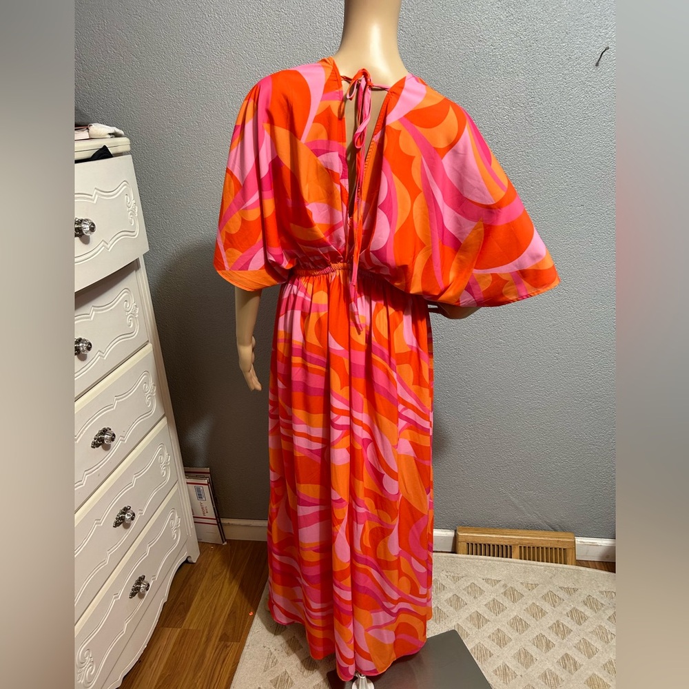 NWOT TCEC maxi dress size large - Picture 6 of 12